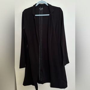 Black blazer cardigan